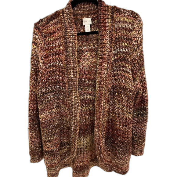 Chico’s Cardigan Sweater - Size 2/Large - Picture 3 of 6